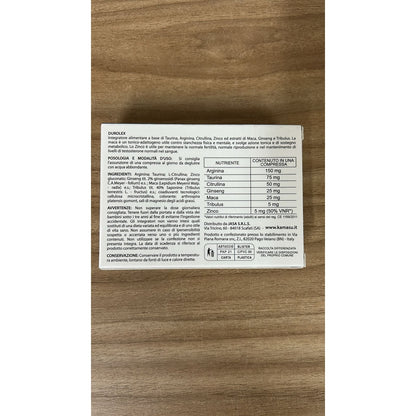 Man Integrator - 20 Comprimés avec Arginine, Taurine, Citrulline, Ginseng, Maca, Tribulus et Zinc