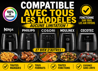 Livre de Recettes Air Fryer Express - Tout-en-un: Mille et une Recettes, Faciles et Ultra-Croustillantes, Compatible avec tous les modèles, 100 % en couleurs
