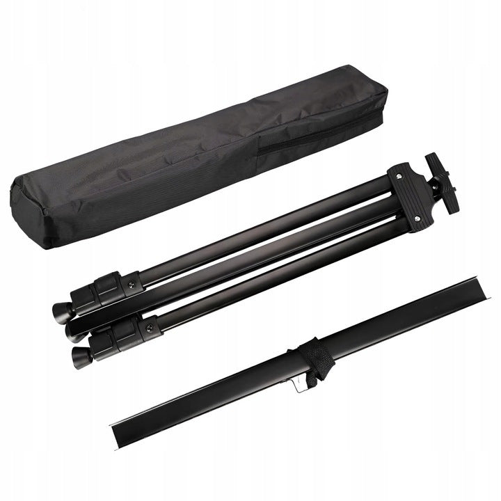 Chevalet d'art professionnel - Base trépied en métal durable avec une hauteur de 50 à 170 cm - Supports de toile multifonctionnels pour peindre sur bureau, au sol et en extérieur - Mallette portable pour studio, classe et décorations de mariage, conceptio