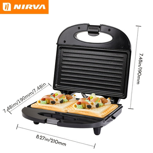 Cet appareil de petit-déjeuner polyvalent est facile à nettoyer et parfait pour préparer des omelettes et des tarts au bœuf, avec une surface antiadhésive. C'est un excellent ustensile de cuisine, un super outil de cuisson, et un merveilleux cadeau de Noë