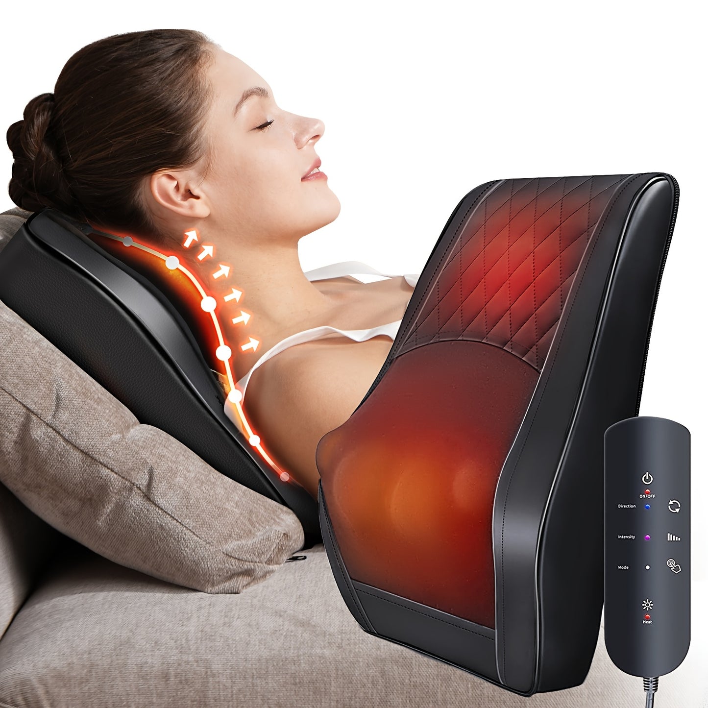OMASSA Masseur de Cou et de Dos, Idéal pour les Tissus Profonds, Cadeau Parfait pour les Parents, les Partenaires et les Amis, un Excellent Cadeau pour la Fête des Mères