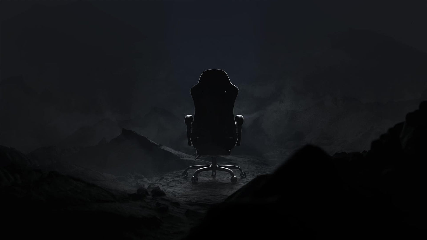 Nouvelle chaise de gaming améliorée avec massage lombaire intégré, conception ergonomique pour adultes, support lombaire et appui-tête réglables, chaise d'ordinateur pivotante en similicuir avec repose-pieds, chaise de bureau inclinable pour de longues he