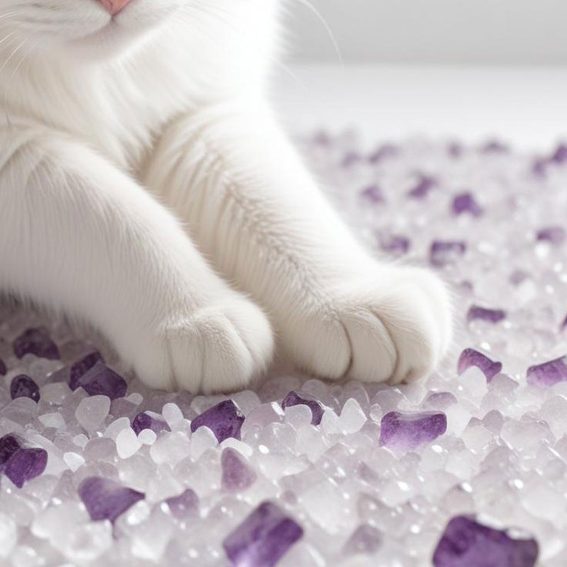 JOUET CHAT LAVANDE EN SILICONE, Hypoallergénique, Délicat, Ingrédients Naturels, Idéal pour les Chats Sensibles, Mersjo 3.8L