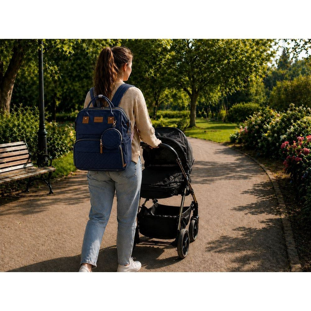 Sac à dos Maman avec lit et USB, Sac à dos multifonctionnel pour parents avec organisateur, Grand sac à dos de voyage avec fonction lit pour enfants, Sac à dos pratique pour la marche et les voyages, Lit pliable avec matelas, Sac à dos quotidien spacieux