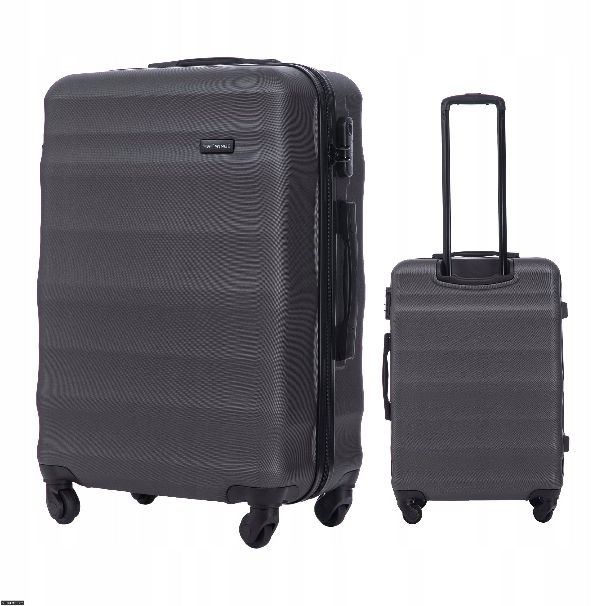Valise au choix / ABS+ 28" 24" 20" / Dimensions environ 75 X 50 X 30 Cm ou 68 X 41 X 25 Cm ou Cabine 55 X 40 X 20 Cm / Valise cabine ABS+ de haute qualité avec serrure numérique et roues à 360°, Valise à roulettes pour les principales compagnies aériennes