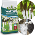 Lime pour blanchir les troncs d'arbres et acidifier le sol 2Kg Biovita