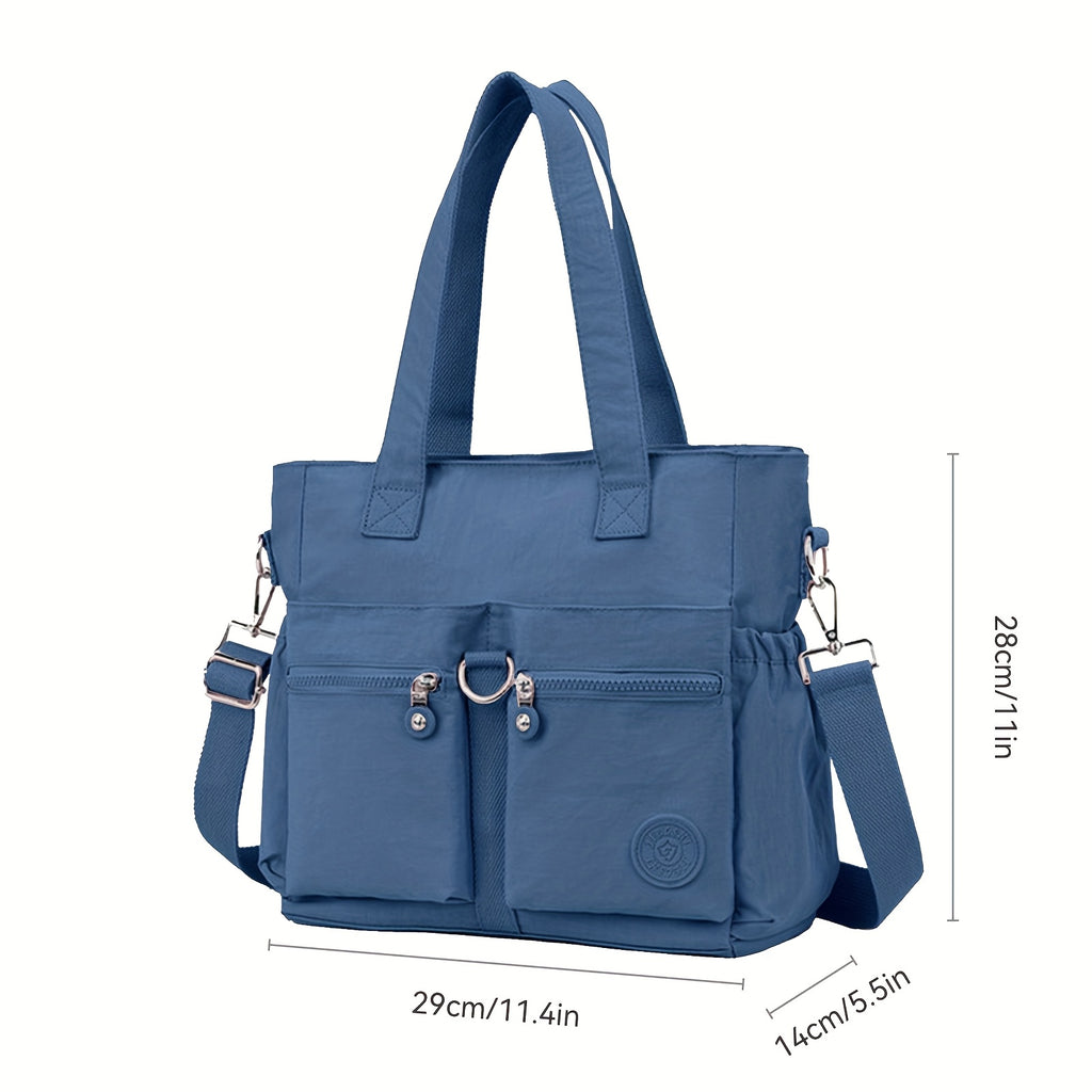Nouveau Style Sacoche Décontractée Grande Capacité, Sac à Bandoulière pour Trajets Quotidiens, Sac à Dos d'Étudiant pour la Rentrée Scolaire, à la Mode et Polyvalent, Sac de Voyage, Sac de Travail, Sacs, Sacoche