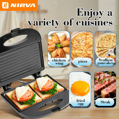 Cet appareil de petit-déjeuner polyvalent est facile à nettoyer et parfait pour préparer des omelettes et des tarts au bœuf, avec une surface antiadhésive. C'est un excellent ustensile de cuisine, un super outil de cuisson, et un merveilleux cadeau de Noë