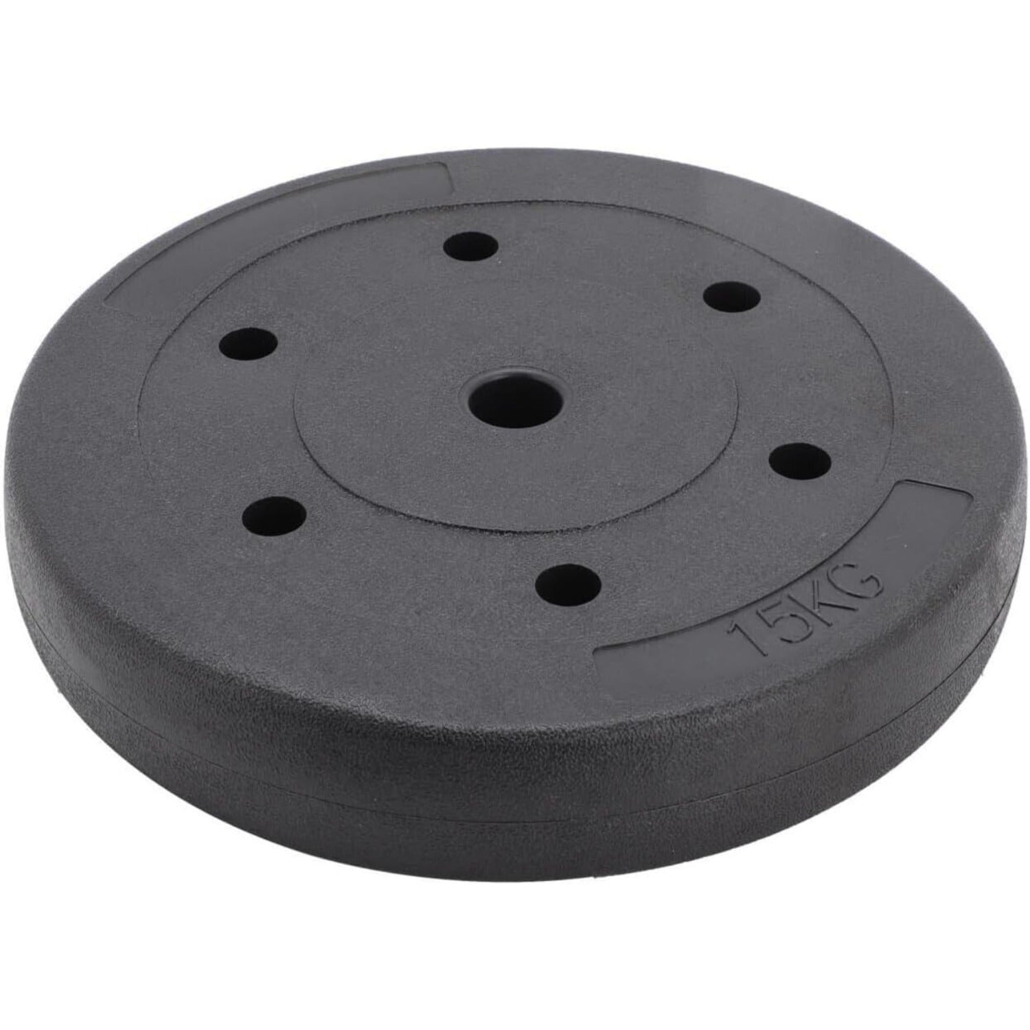 Jeu de Plaques de Poids Standard 15kg/20kg/30kg pour Haltères, Barre d'Haltérophilie et Entraînement de Musculation