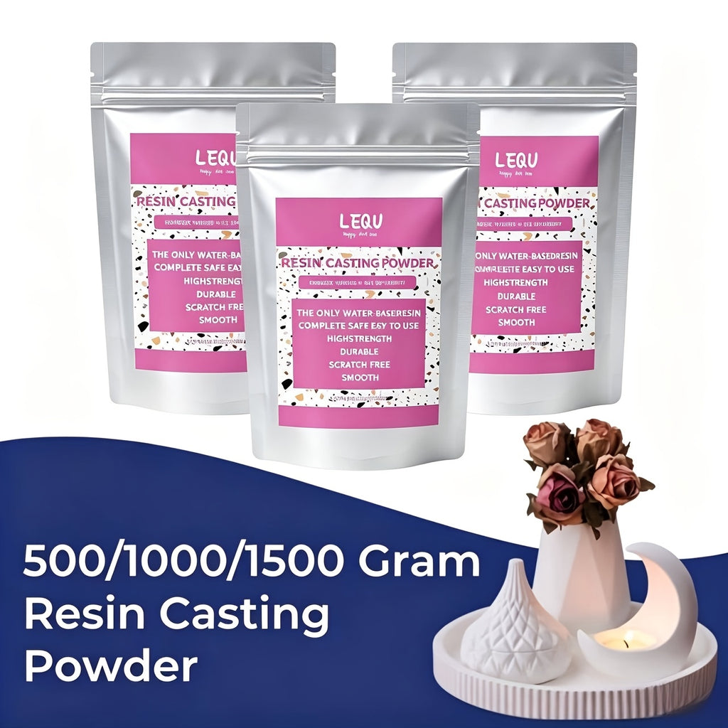 Poudre décorative créative en céramique blanche 1000G/2000G/3000G | Matériaux de moulage | Poudre de moulage | Matériau de modélisation de gypse pour artisanat, œuvres d'art, décorations et projets | Inodore