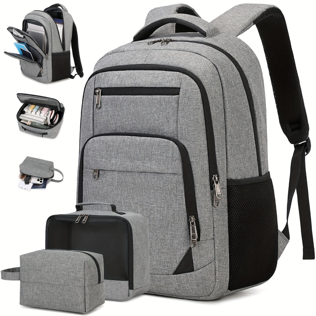 Sac à Dos Unisexe pour Affaires, Sac à Dos pour Ordinateur Portable, Randonnée, Adapté pour le Travail, l'Université, les Voyages, Sac Polyvalent pour la Rentrée Scolaire