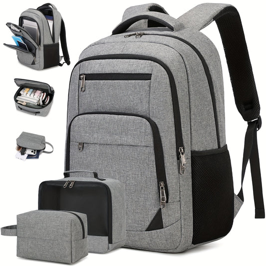 Sac à Dos Unisexe pour Affaires, Sac à Dos pour Ordinateur Portable, Randonnée, Adapté pour le Travail, l'Université, les Voyages, Sac Polyvalent pour la Rentrée Scolaire