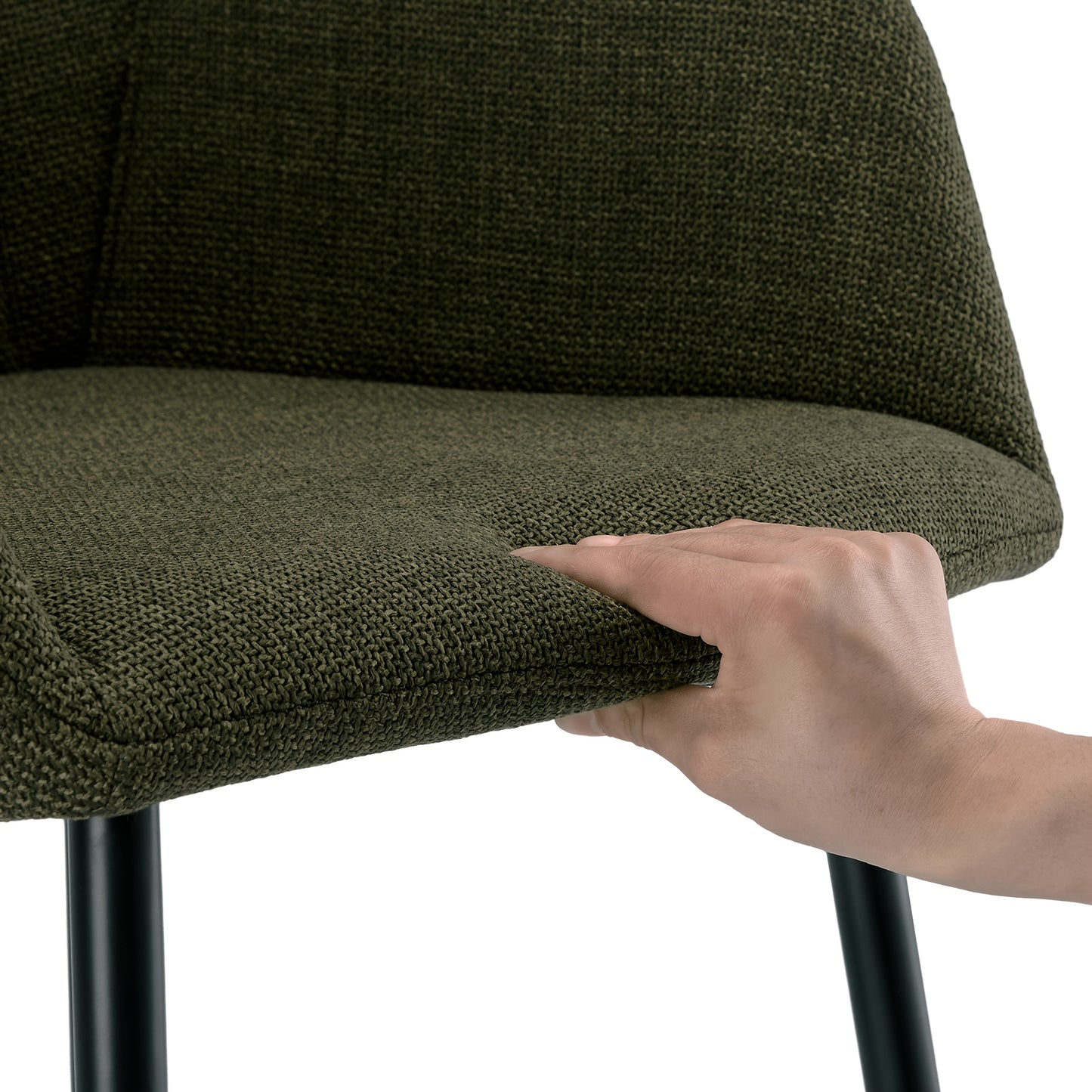 Chaises de salle à manger élégantes avec accoudoirs et soutien lombaire pour salon, cuisine et chambre, offrant un grand confort - Disponibles par lots de 2, 4 ou 6
