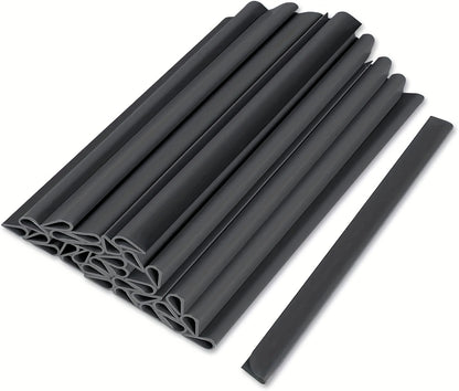 72 pièces de bandes d'écran d'intimité en PVC avec rails de serrage, conçues pour être utilisées comme barrière anti-vent ou écran d'intimité pour jardins et clôtures, comprenant des clips de fixation pour les clôtures en treillis double fil en couleur an