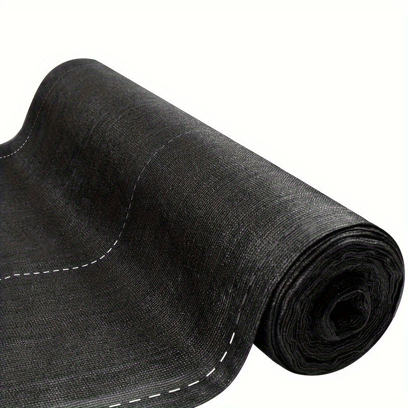 Écran de confidentialité de 100 cm pour balcon, terrain de sport et jardin, filet d'ombrage 150 g/m² avec  UV et design -vent, inclut attaches en gris foncé vert