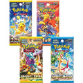 Pack de 4 Boosters Pokémon – Version Coréenne | Sélection Aléatoire de 20 Sets | Boosters TCG Originaux | Cartes Pokémon Coréennes
