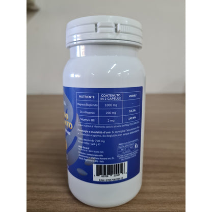 [Promotion de 2 paquets] 2 Compléments de Bisglycinate de Magnésium avec Vitamine B6 - 360 Gélules
