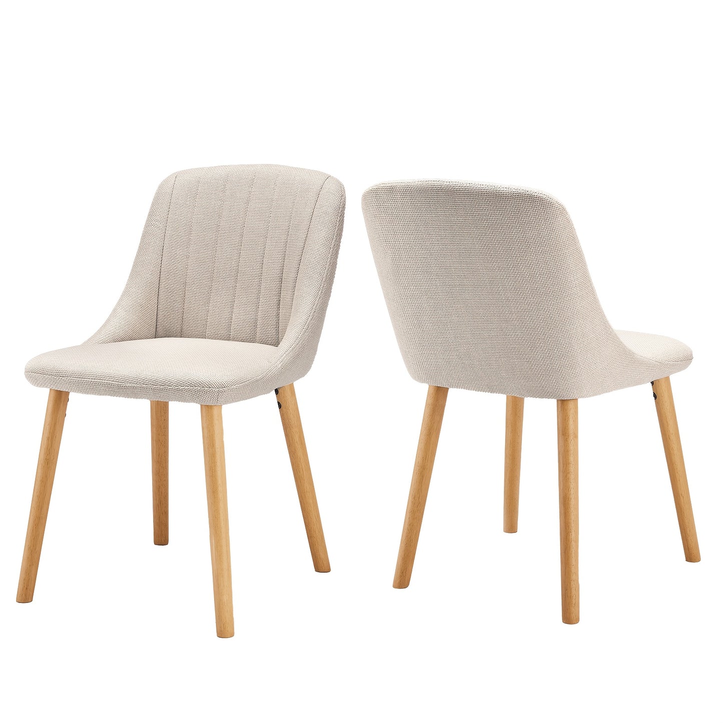 Chaises de salle à manger modernes au design qui s'intègre parfaitement à divers styles d'intérieur, adaptées au salon, à la cuisine et à la chambre - Lot de 2 / Lot de 4 / Lot de 6