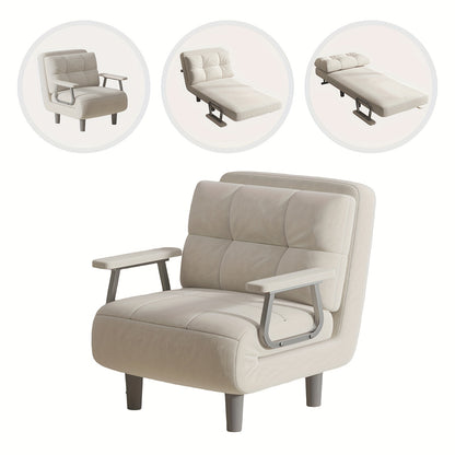 Décorations de Noël pour appartement, canapé-lit pliable, confortable et durable, accoudoirs argentés, matériau en velours côtelé, plusieurs couleurs disponibles, polyvalent pour chambres, cadeaux individuels, idées cadeaux, décorations de Noël d'extérieu