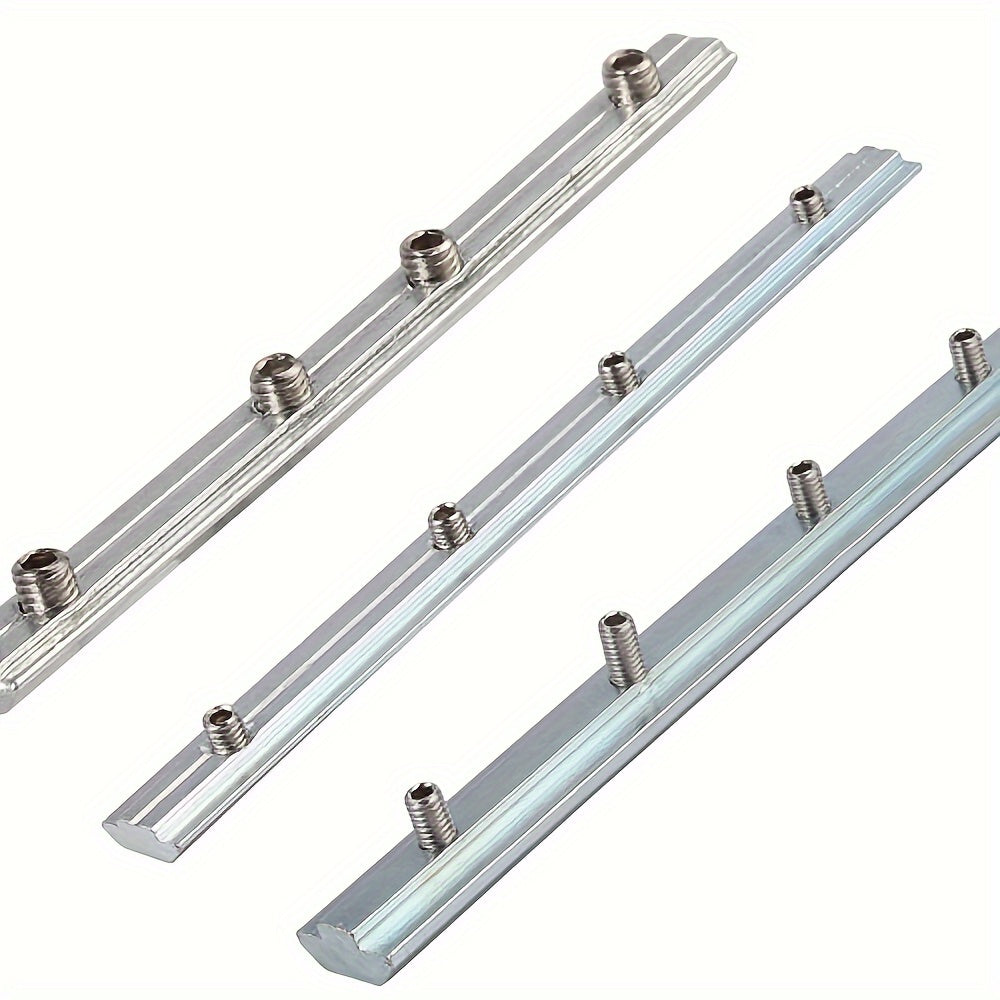 Connecteurs de profilés droits en aluminium pour pack 4-20, pour profilés en aluminium des séries 20/30/40, fente 6/8