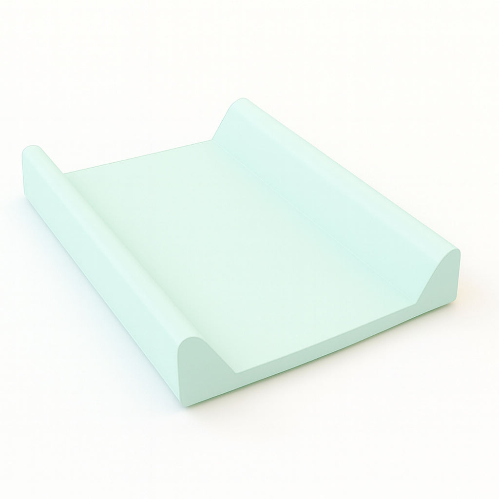 AMIKU, Matelas à langer doux pour bébés, Coussin à langer pour bébé, Mousse profilée pour changer les bébés, Coussin pour table ou commode, 50Cmx70Cm, Produit pour le soin des bébés, Sûr, Fabriqué en Europe, pour la maternelle, 100% imperméable, 100% anti