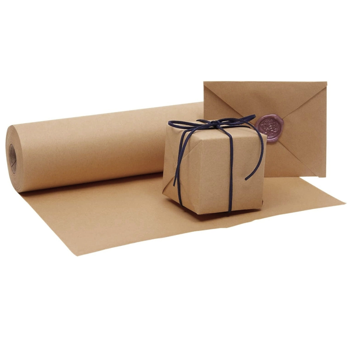 1 Rouleau de Papier Kraft Marron 60 cm × 15 m – Papier en Rouleau Polyvalent pour Emballage, Emballage Cadeau, Création de Patrons, Loisirs Créatifs, Artisanat, Décoration et Industrie