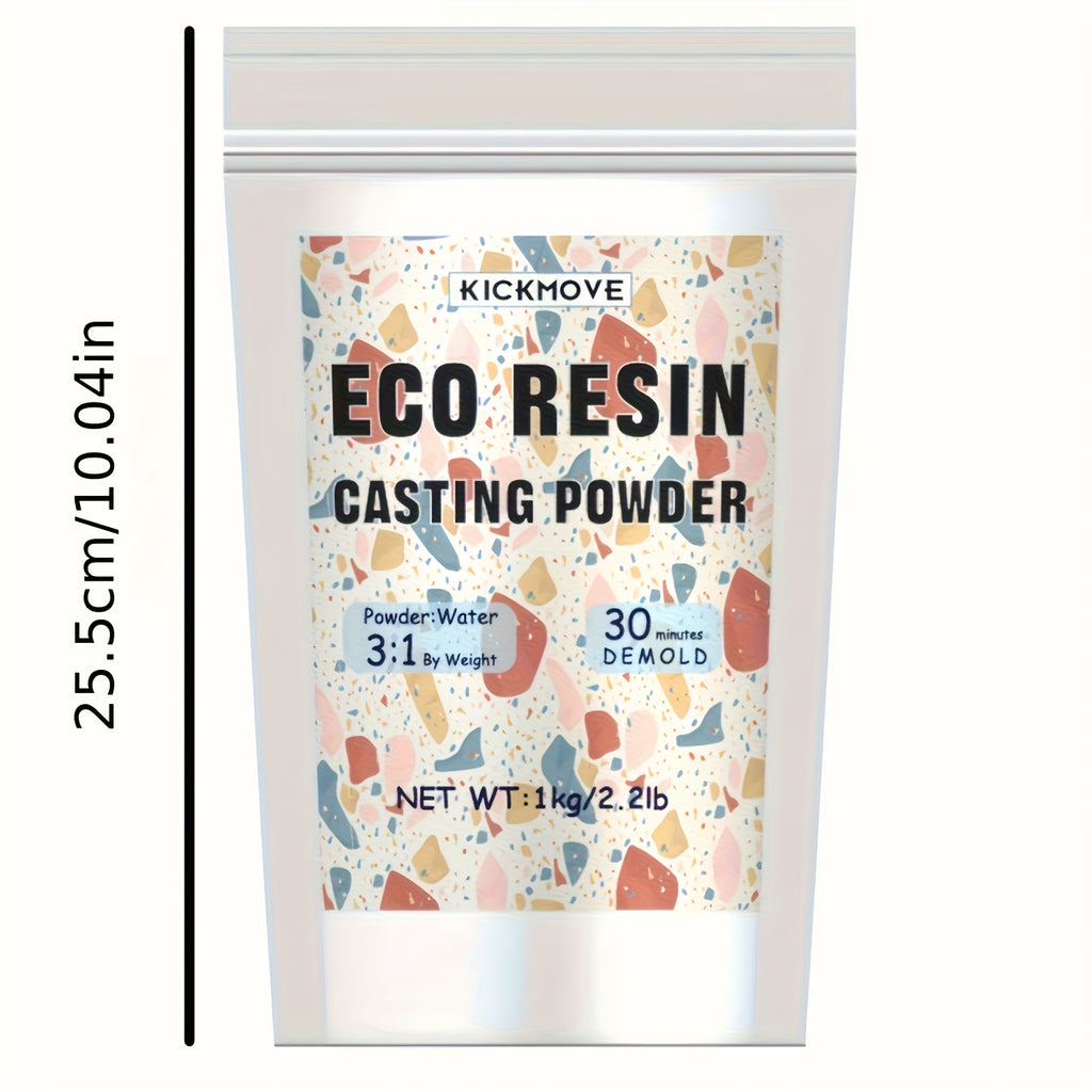 [Résine céramique rapide] Poudre de Résine à Mouler Disponible en Plusieurs Tailles : 3000G, 2000G, 1000G et 500G. Ce Kit de Poudre de Résine Céramique Durcit Rapidement, Est Facile à Démouler et Peut Être Mélangé avec de l'Eau. Non Toxique et Sans Odeur