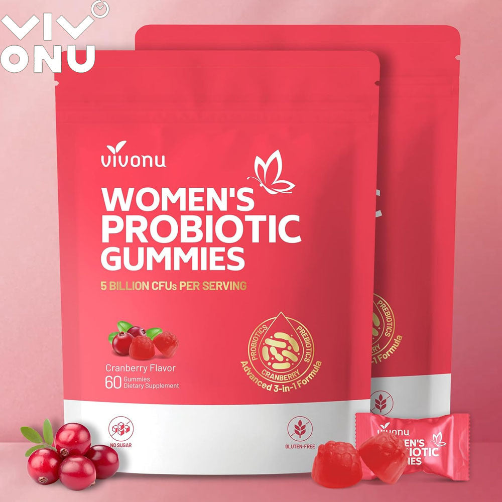 VIVONU Probiotic Fudge, canneberge Probiotic Fudge, 60 granules, 2 gélules par jour