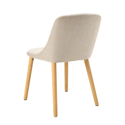 Chaises de salle à manger modernes au design qui s'intègre parfaitement à divers styles d'intérieur, adaptées au salon, à la cuisine et à la chambre - Lot de 2 / Lot de 4 / Lot de 6
