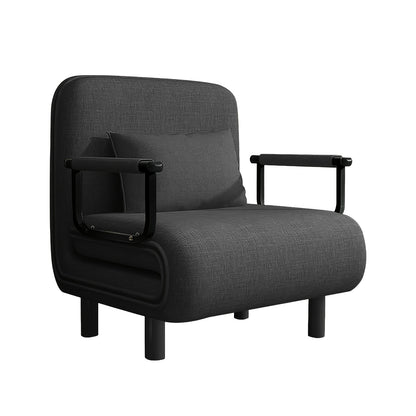 Fabulcozy Chaise de Bureau Canapé - Style Moderne, Dossier Réglable à 5 Niveaux, avec Appui-Tête et Coussin Confortable, Convient pour Salon/Bureau, Noir Gris Marron Vert Jaune Bleu Marron
