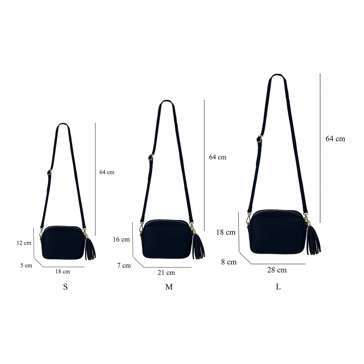 Sac à bandoulière en cuir véritable avec fermeture à glissière pour femme cod.5210