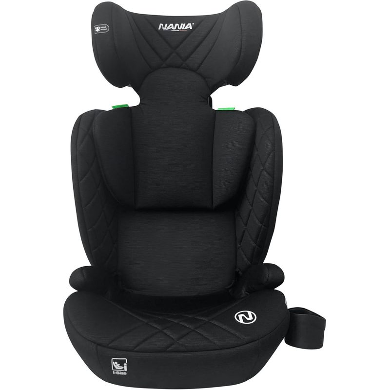 Bari, Siège auto enfant Isofix, I-size, 100-150 cm, environ 4-12 ans, Rehausseur siège auto enfant, Isofix, avec Protection Latérale, Appui-tête Réglable, Porte gobelet