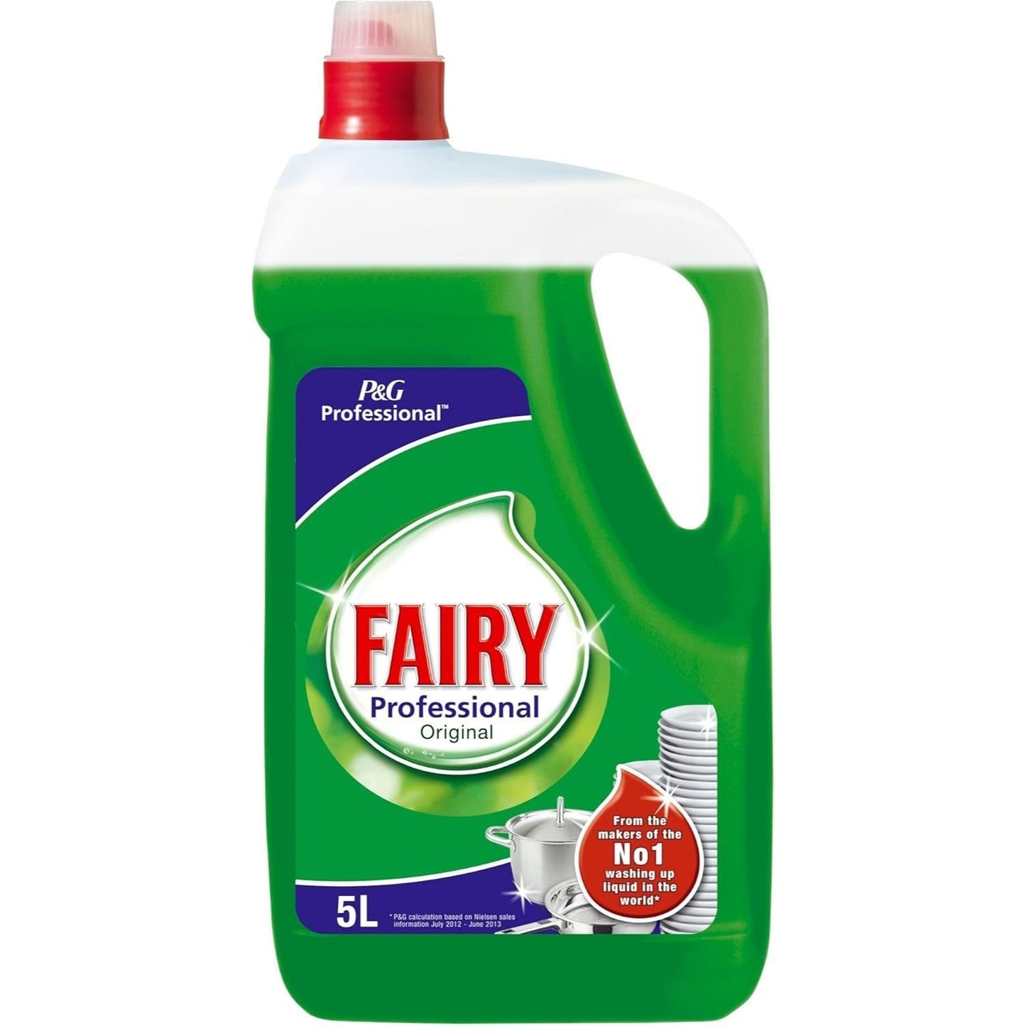 Lessive Professionnelle Fairy Original - Bouteille de 5 Litres
