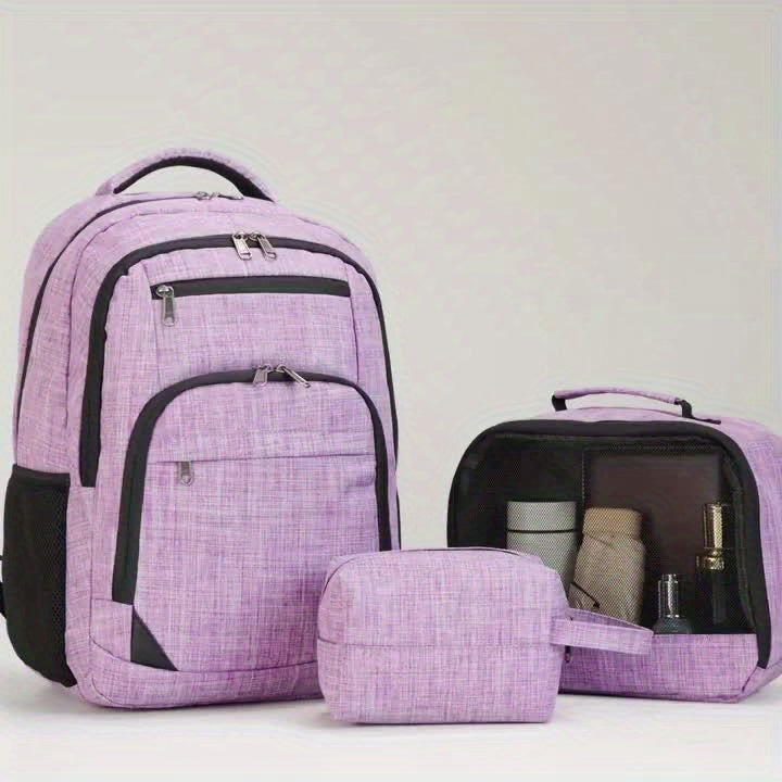 Sac à Dos Unisexe pour Affaires, Sac à Dos pour Ordinateur Portable, Randonnée, Adapté pour le Travail, l'Université, les Voyages, Sac Polyvalent pour la Rentrée Scolaire