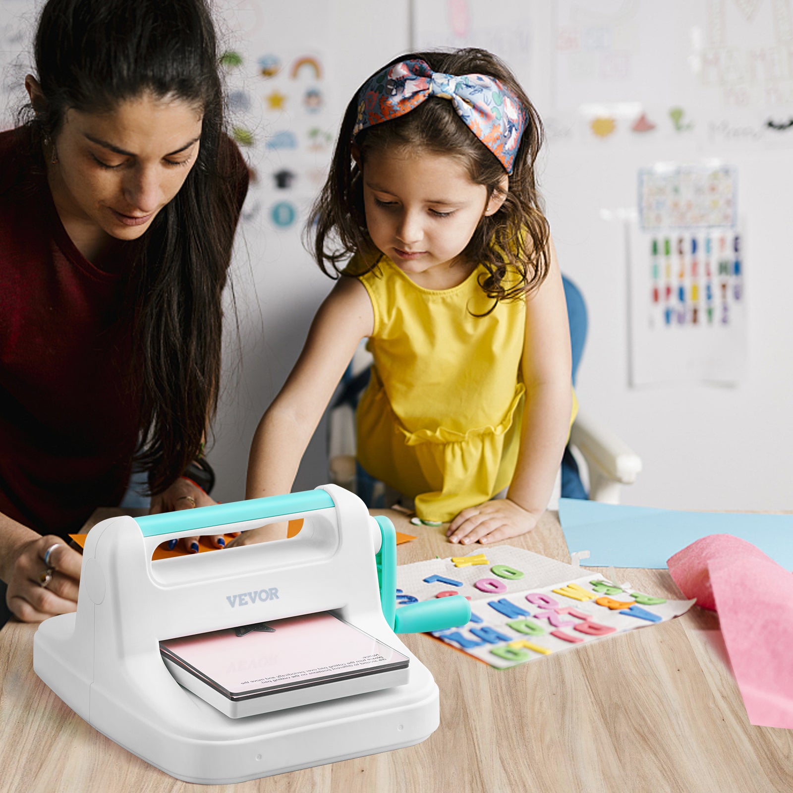 Machine à découper et à embosser manuelle VEVOR 6" pour l'art, le scrapbooking et le bricolage