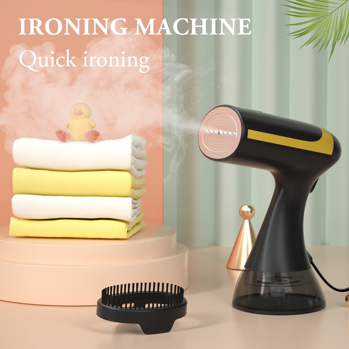 Nouveau Défroisseur à Vapeur pour Vêtements - Réservoir d'Eau Amovible de 335 ml, Vapeur Rapide en 20 s, Défrissage Rapide. Convient à Tous les Tissus, Facile pour les Débutants. Idéal pour la Maison, l'Hôtel, les Voyages, les Vêtements - Défroisseur à Va