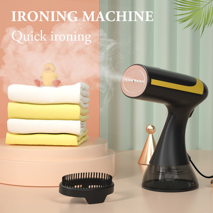 Nouveau Défroisseur à Vapeur pour Vêtements - Réservoir d'Eau Amovible de 335 ml, Vapeur Rapide en 20 s, Défrissage Rapide. Convient à Tous les Tissus, Facile pour les Débutants. Idéal pour la Maison, l'Hôtel, les Voyages, les Vêtements - Défroisseur à Va