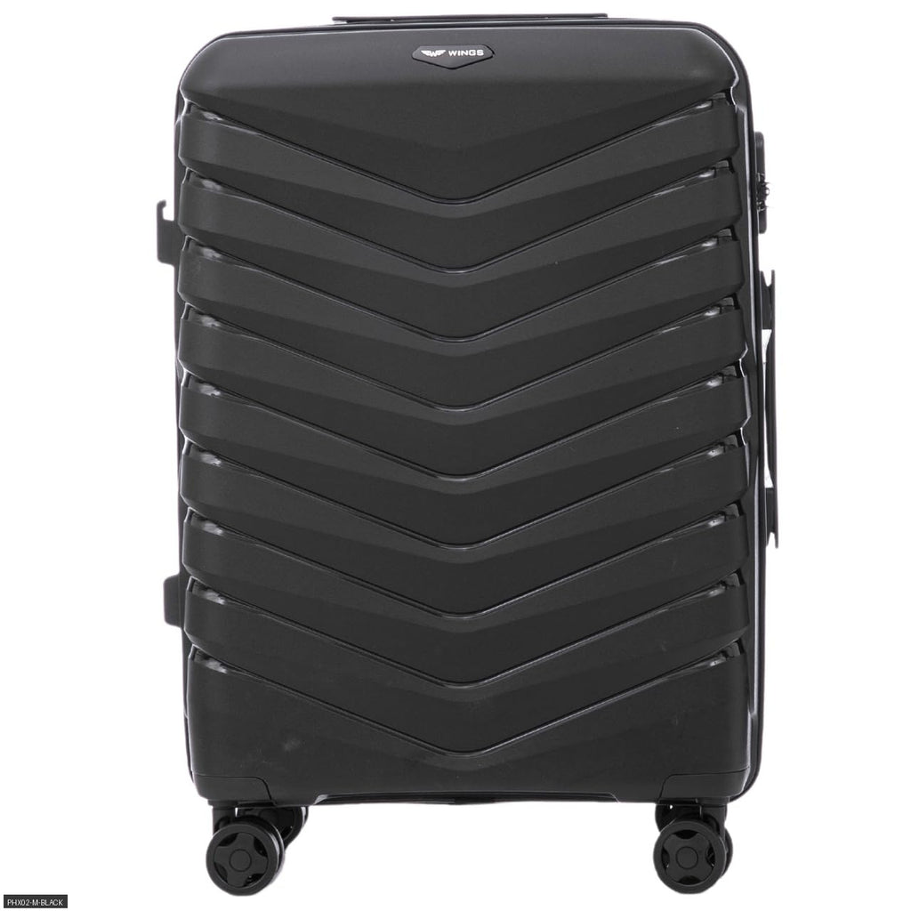 Options de bagages / Polypropylène TSA / 28" 24" 20" 18" pouces / Dimensions environ 75 x 50 x 30 cm ou 68 x 41 x 25 cm ou taille cabine 55 x 40 x 20 cm ou bagage à main 50 x 34 x 18 cm avec roues amovibles / Bagage à main ABS+ de haute qualité, bagage de