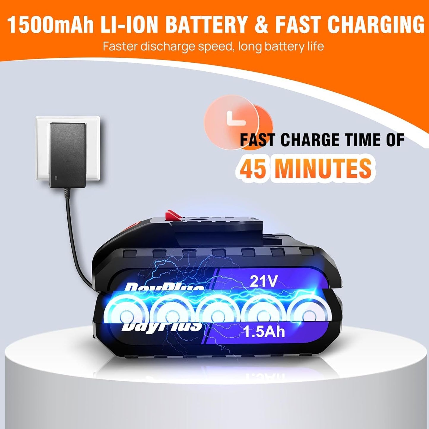 Perceuse combinée sans fil, ensemble de perceuse électrique 21V, perceuse à vis électrique avec réglage de couple 25+1, outils électriques de puissance 60Nm, perceuse électrique, 2 vitesses, lumière LED, kit de perceuse à batterie avec 31 accessoires pour