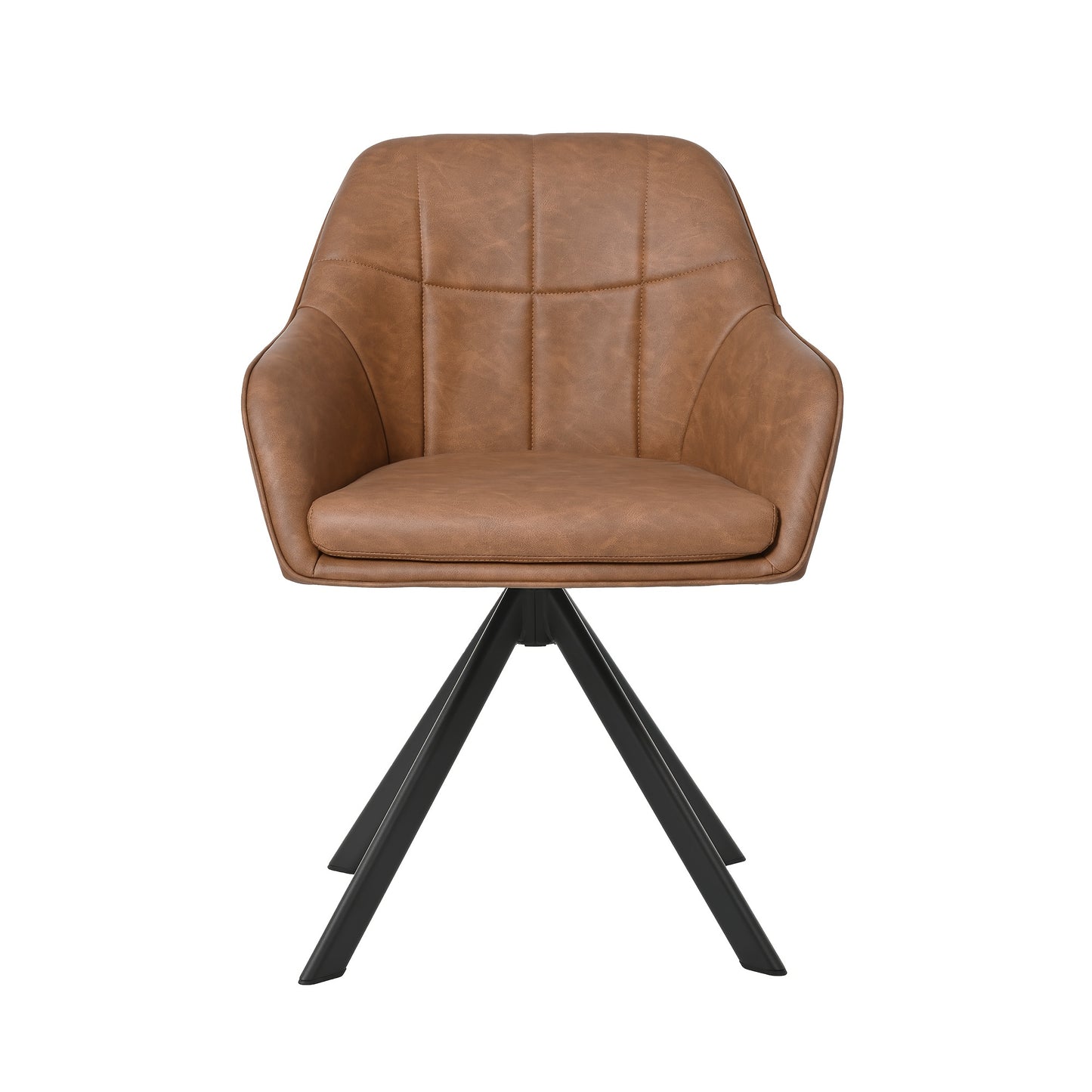 Goeurvant Chaise pivotante à 360° avec accoudoirs : La chaise élégante et confortable pour salles à manger, salons, bureaux et applications commerciales