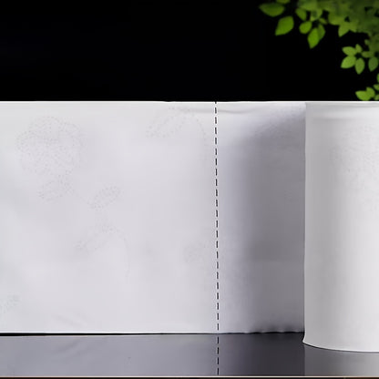 Rouleaux de Papier Toilette Doux et Durables - Sans Formaldéhyde, Sans Parfum, Pâte à Bois Pure, 2 Feuilles pour Usage Polyvalent dans les Salles de Bain Domestiques et Hôtelières | Compatible avec Distributeur, Essentiels d'Entretien Économiques