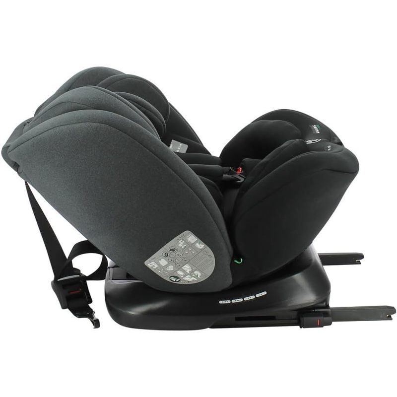 Dune, Siège auto, i-Size, Pivotant 360, évolutif, naissance et jusqu'à 12 ans environ, Groupe 0/1/2/3, 40-150 cm, Siège Auto ISOFIX, Rotation 360, Inclinable, Appui-tête réglable