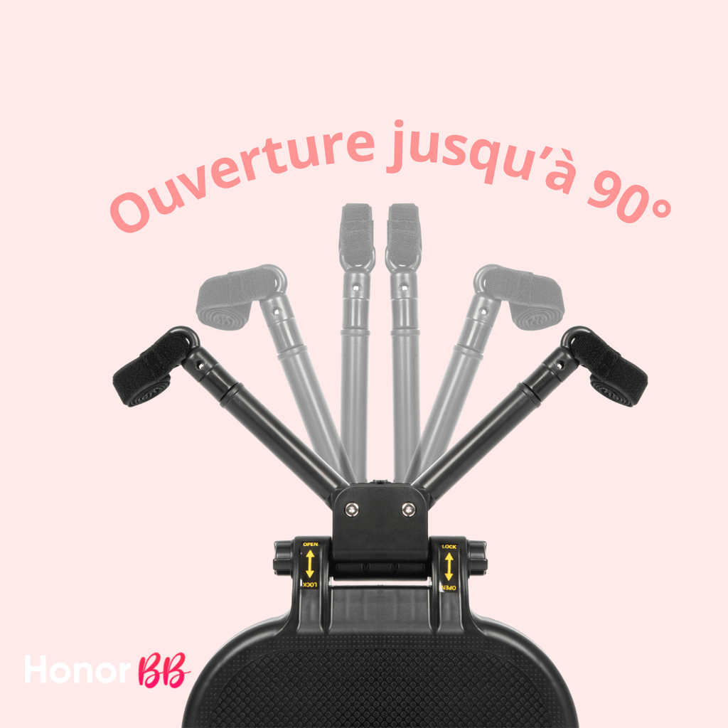Honor BB Planche Universelle Roalleasy pour Poussettes – Support Stable et Sécurisé pour Enfant, Facile à Installer, Compatible avec la Plupart des Poussettes, Confortable et Pratique pour Déplacements en Famille, Idéal pour Marcher et Voyager avec Bébé e