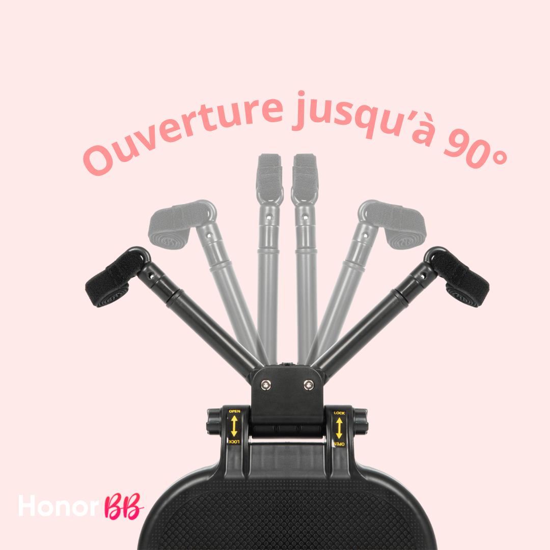 Honor BB Planche Universelle Roalleasy pour Poussettes – Support Stable et Sécurisé pour Enfant, Facile à Installer, Compatible avec la Plupart des Poussettes, Confortable et Pratique pour Déplacements en Famille, Idéal pour Marcher et Voyager avec Bébé e