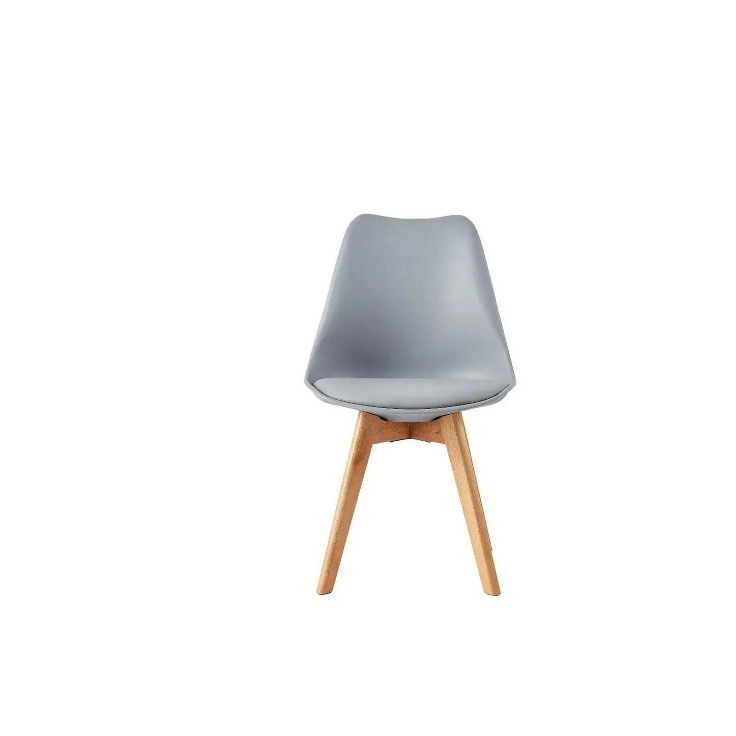 Ensemble de 4 chaises de salle à manger MCC Direct, chaises de cuisine, chaises de bureau, chaise coquille de designer, "Eva" disponible en 7 couleurs tendance
