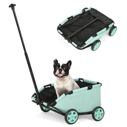 Chariot de Rangement pour Jouets, Trolley pour Animaux de Compagnie, Adapté aux Poussettes pour Petits Animaux et Petits Animaux de Compagnie de Moins de 14.97 KG, Poussette pour Chiot, Poussette pour Chaton, Chariot de Jardin, Chariot d'Extérieur, Chario