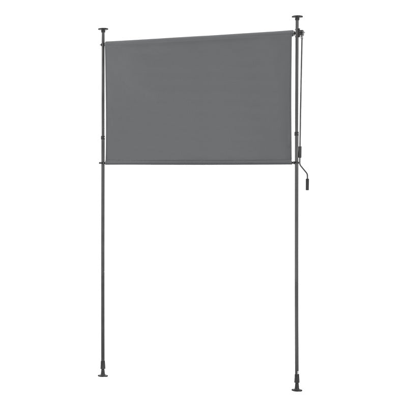 Store Extérieur Cimarra pour Balcon avec Manivelle, Cadre en Acier Résistant aux Intempéries, Disponible en Diverses Couleurs et Tailles