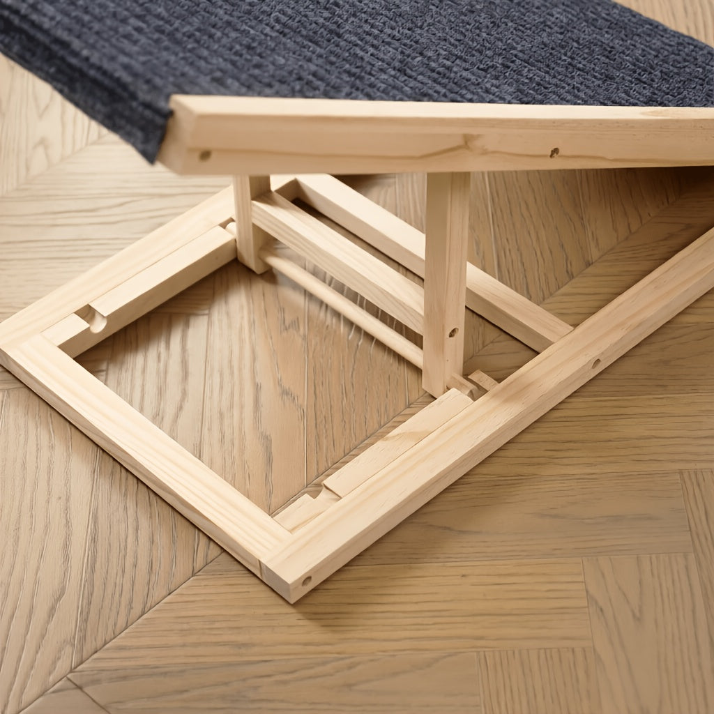 Escalier pliant réglable pour animaux de compagnie 70 cm/100 cm, rampe antidérapante pour chien et chat, réglable en hauteur, échelle portable avec structure stable, conception antidérapante sûre pour petits et moyens animaux de compagnie, aide les animau