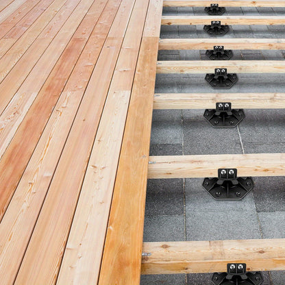 Paliers de terrasse en plastique, réglables en hauteur 30-60 mm/90-140 mm, paliers à plaque, pieds de terrasse, pieds réglables pour dalles de terrasse 10 pcs/20 pcs
