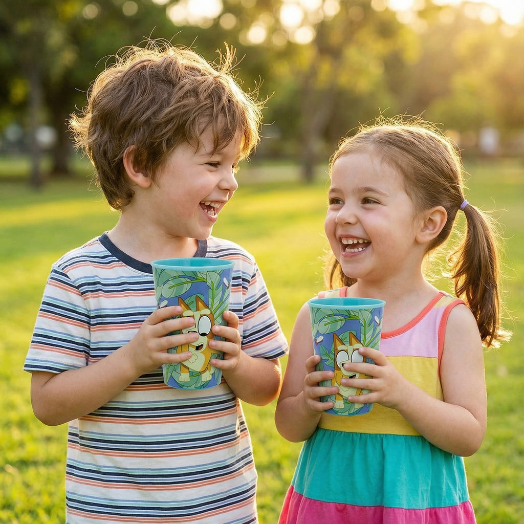 Lot de 2 gobelets en plastique pour enfants, 260 ml, cadeau pour garçons